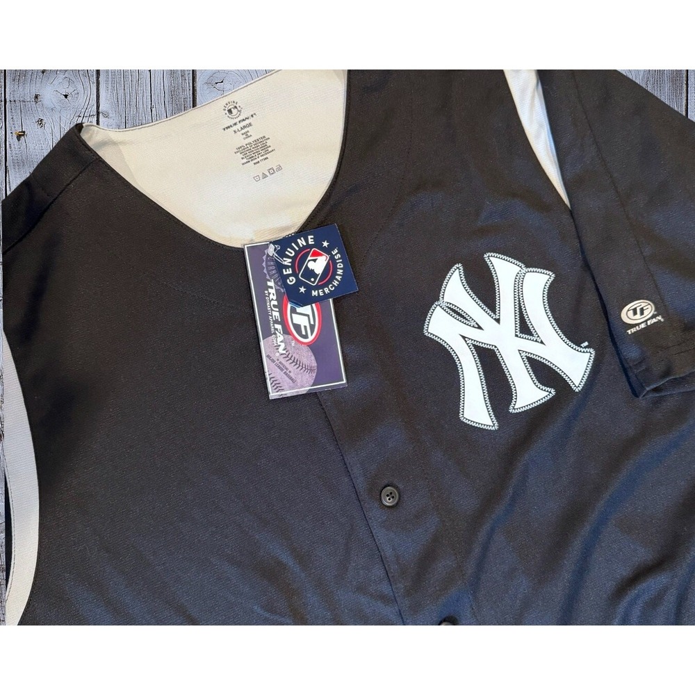 New York Yankees Jersey XL Black Majestic MLB Genuine Merchandise‎ Men's